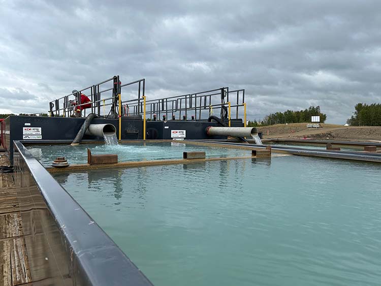 Claytek - Lloydminster Thermal Pigging Water Treatment