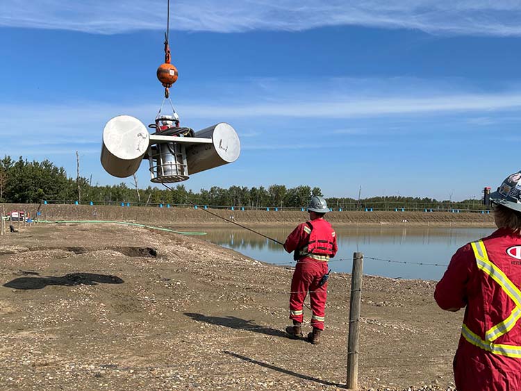 Claytek - Lloydminster Thermal Pigging Water Treatment