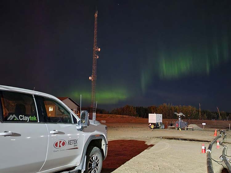 Claytek - Lloydminster Thermal Pigging Water Treatment